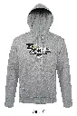 [T4ZONE] Sweat  à capuche T4 Zone Gris