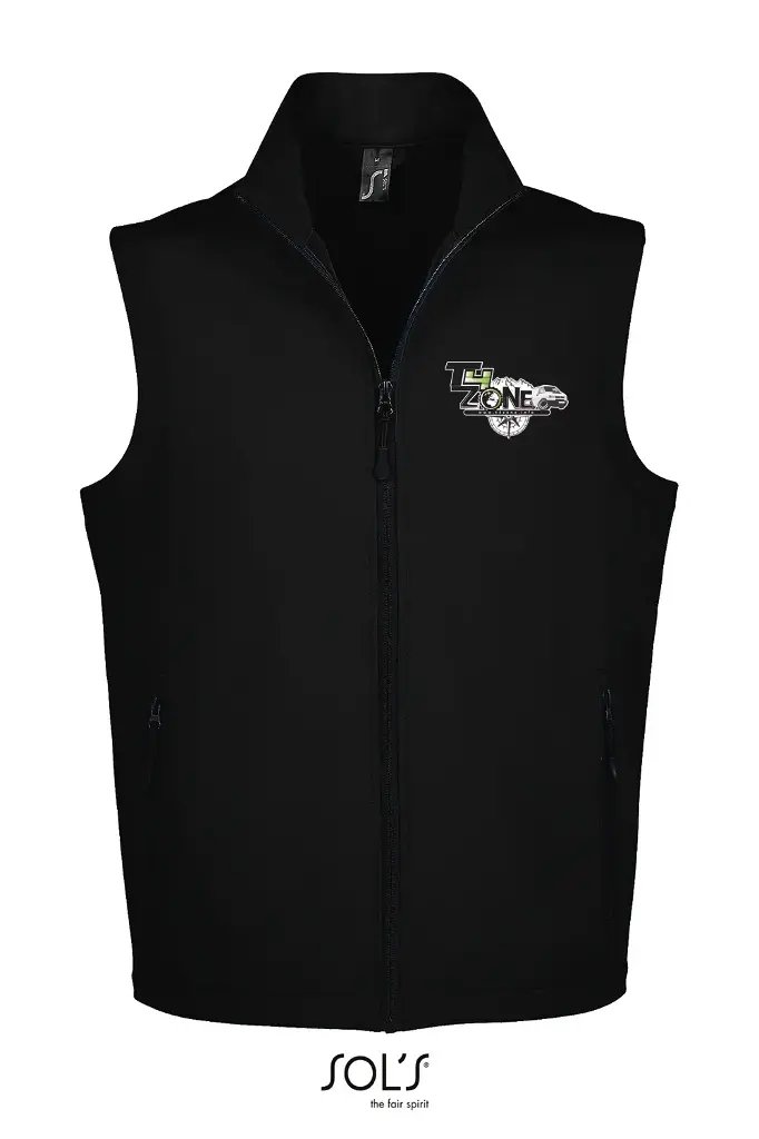 [T4ZONE] Veste sans manches T4 Zone Noir