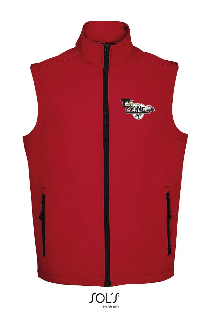[T4ZONE] Veste sans manches T4 Zone Rouge