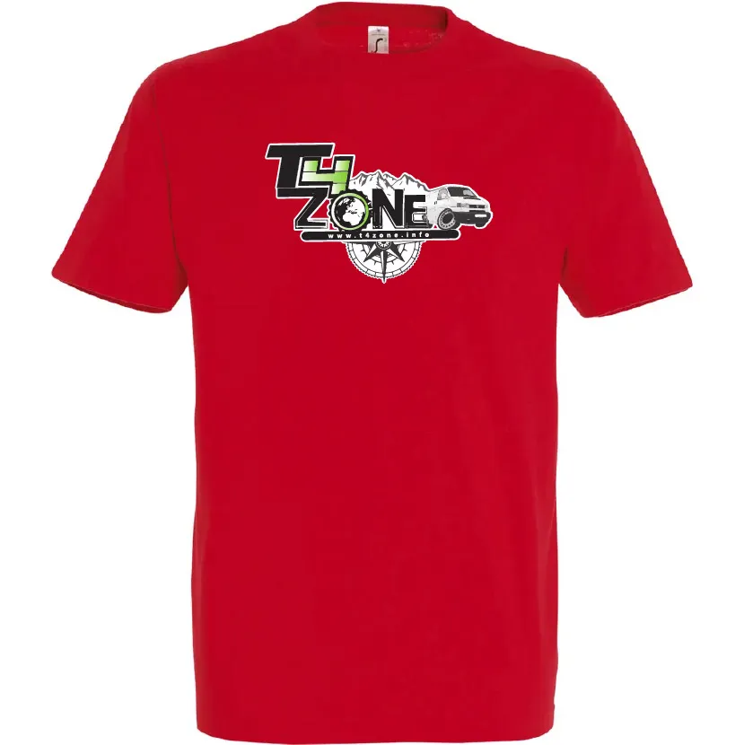 [T4ZONE] Tshirt T4 Zone Rouge