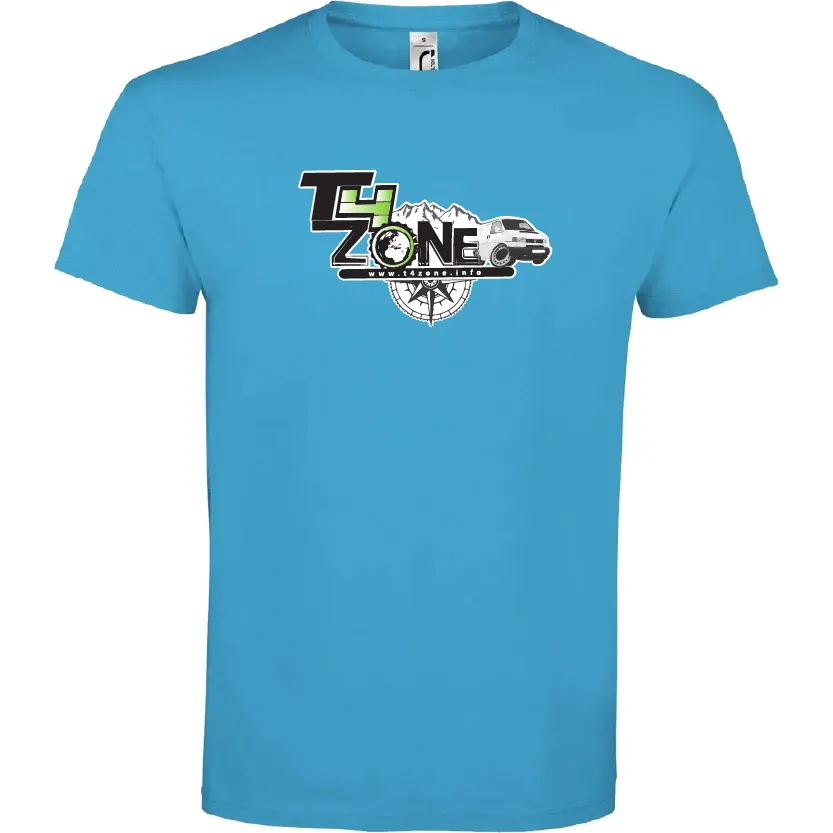 [T4ZONE] Tshirt T4 Zone Aqua