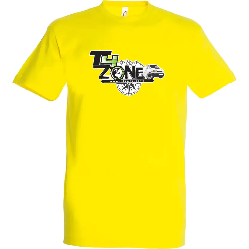 [T4ZONE] Tshirt T4 Zone Jaune